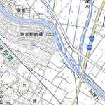 503014 二日市（ふつかいち Futsukaichi）, 地形図
