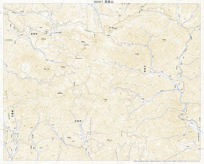 503017 英彦山（ひこさん Hikosan）, 地形図