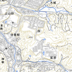 503026 筑前山田（ちくぜんやまだ Chikuzenyamada）, 地形図