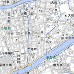 503047 行橋（ゆくはし Yukuhashi）, 地形図