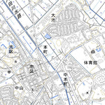 503055 中間（なかま Nakama）, 地形図