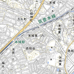 503065 折尾（おりお Orio）, 地形図
