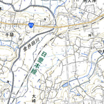 503104 杵築（きつき Kitsuki）, 地形図