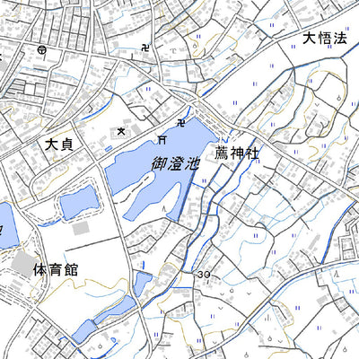 503121 土佐井（つちさい Tsuchisai）, 地形図