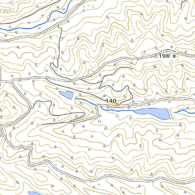 503125 鶴川（つるがわ Tsurugawa）, 地形図