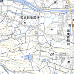 503125 鶴川（つるがわ Tsurugawa）, 地形図