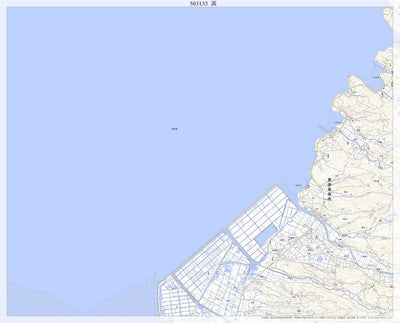 503133 浜（はま Hama）, 地形図