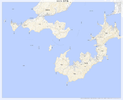 503176 笠戸島（かさどしま Kasadoshima）, 地形図