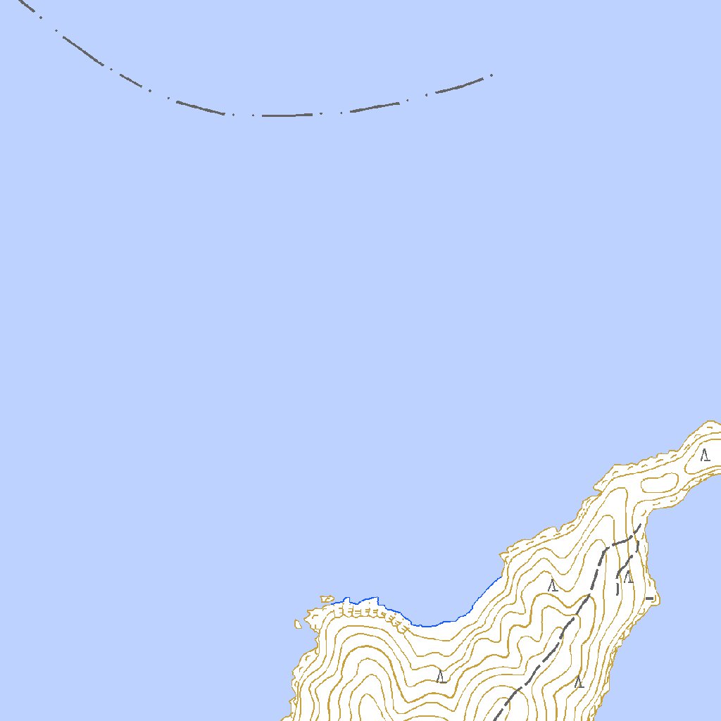 503176 笠戸島（かさどしま Kasadoshima）, 地形図 Map by Pacific 