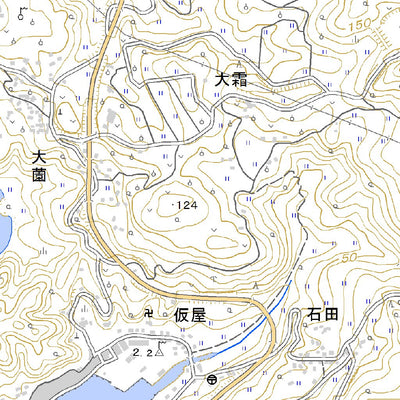 502916 高串（たかくし Takakushi）, 地形図