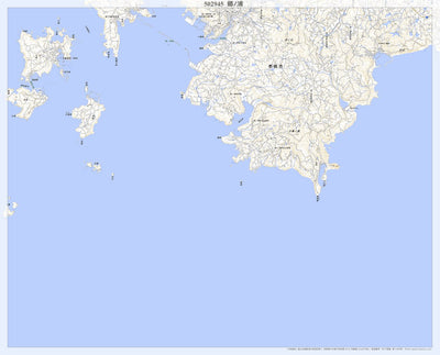 502945 郷ﾉ浦（ごうのうら Gonora）, 地形図