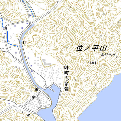 512953 志多賀（したか Shitaka）, 地形図