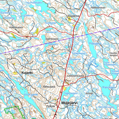 Finland 1:100k Map 12