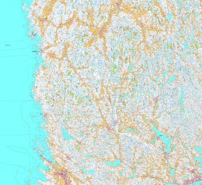 Finland 1:100k Map 17