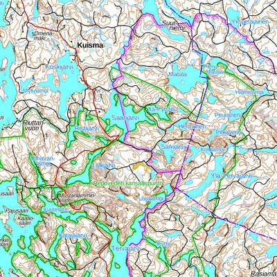Finland 1:100k Map 24