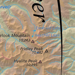 Tackle Shop Yellowstone Rvr. Fishing Map - Montana