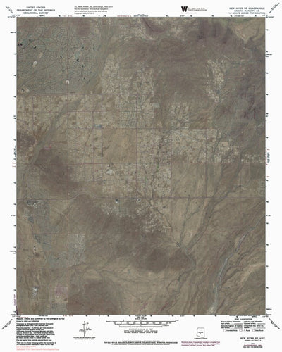 AZ-NEW RIVER SE: GeoChange 1962-2010