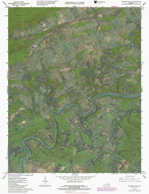 VA-FOSTERS FALLS: GeoChange 1963-2012