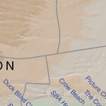 Tackle Shop Bighorn Rvr. Fishing Map - Montana