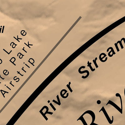 Tackle Shop San Juan Rvr. Fishing Map - New Mexico