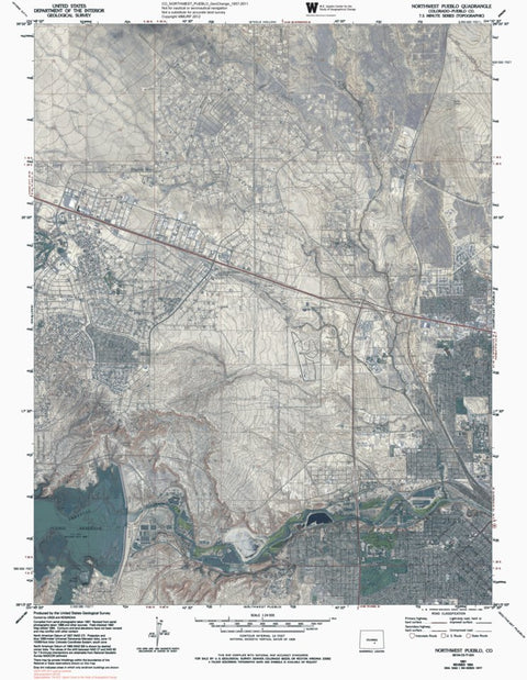 CO-NORTHWEST PUEBLO: GeoChange 1957-2011