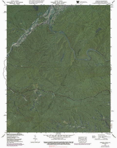 TN-NC-CHESTOA: GeoChange 1939-2012