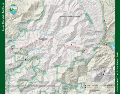 The Cumberland Trail - Cross Mountain Trailhead