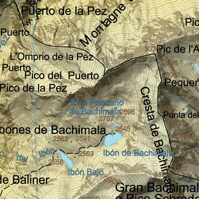 Sierra de Liena - Bachimala