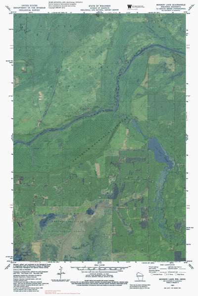 WI-MN-MONSON LAKE: GeoChange 1978-2013