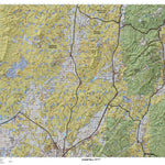 Beaver West Utah Elk Hunting Unit Map with Land Ownership