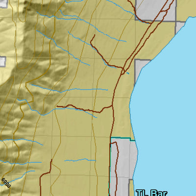 Box Elder, Pilot-Mtn Nevada Utah Elk Hunting Unit Map with Land Ownership