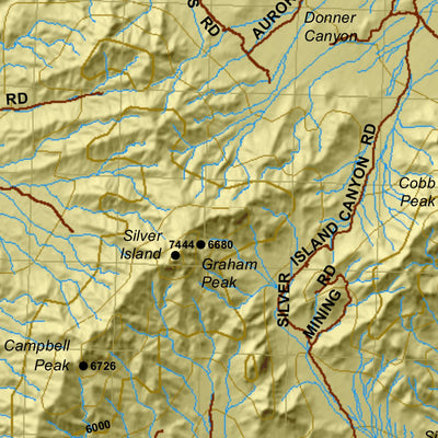 Box Elder, Pilot-Mtn Nevada Utah Elk Hunting Unit Map with Land Ownership