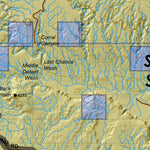 Plateau Boulder Kaiparowits (North) Utah Elk Hunting Unit Map with Land Ownership