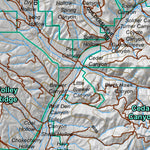 Chalk Creek Utah Elk Hunting Unit Map with Land Ownership