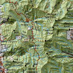 Wasatch Mtns Utah Elk Hunting Unit Map with Land Ownership