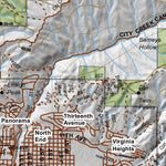 East Canyon Utah Elk Hunting Unit Map with Land Ownership