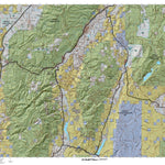 Monroe Utah Elk Hunting Unit Map with Land Ownership
