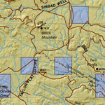 San Rafael Dirty Devil (North) Utah Elk Hunting Unit Map with Land Ownership