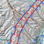 East Canyon Utah Elk Hunting Unit Map with Land Ownership and Concentrations