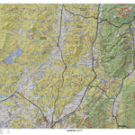 Beaver West Utah Elk Hunting Unit Map with Land Ownership and Concentrations