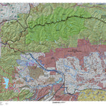 Bonanza_Vernal_Ystone_(West) Utah Elk Hunting Unit Map with Land Ownership and Concentrations