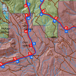Bonanza_Vernal_Ystone_(West) Utah Elk Hunting Unit Map with Land Ownership and Concentrations