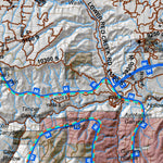 Bonanza_Vernal_Ystone_(West) Utah Elk Hunting Unit Map with Land Ownership and Concentrations