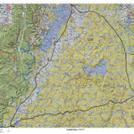 San Rafael, North Utah Elk Hunting Unit Map with Land Ownership and Concentrations