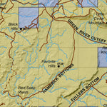 San Rafael, North Utah Elk Hunting Unit Map with Land Ownership and Concentrations