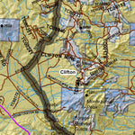 West Desert, Deep Creek Utah Elk Hunting Unit Map with Land Ownership and Concentrations