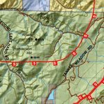 Panguitch Lake Utah Elk Hunting Unit Map with Land Ownership and Concentrations