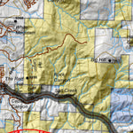 Panguitch Lake Utah Elk Hunting Unit Map with Land Ownership and Concentrations
