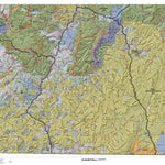 Paunsaugunt Utah Elk Hunting Unit Map with Land Ownership and Concentrations