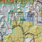 Paunsaugunt Utah Elk Hunting Unit Map with Land Ownership and Concentrations